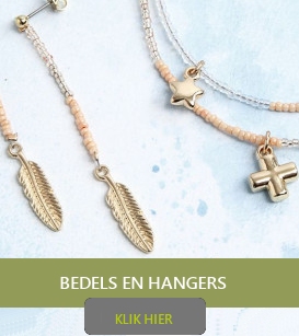 Bedels en hangers charms in zilver en goud voor sieraden maken. Creaknutselen.nl