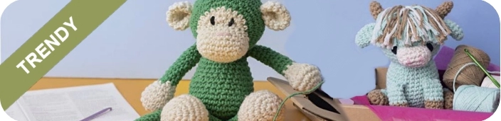 Klik hier: om naar een populair hobby artikel te gaan: DIY haak pakket  Popjes haken Amigurmu aapje