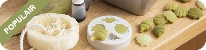 Klik hier: om naar een populair hobby artikel te gaan: DIY pakket zeepjes maken schelpen design