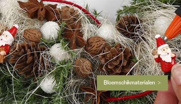 Bloemschikken i een leuke hobby en de materialen koop je bij Creaknutselen.nl! Heerlijk een eigen creatie maken van kerst bloemstukken tot leuke trendy stukken! 
