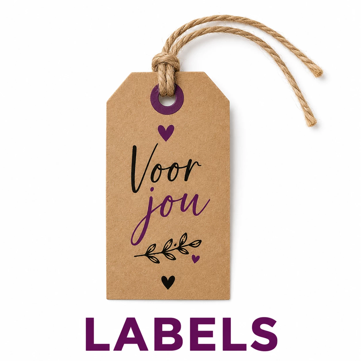 Cadeaulabels en tags