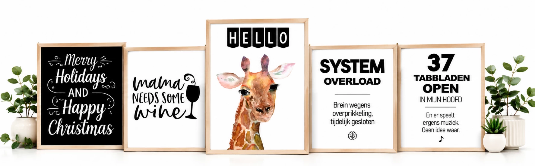 Koop originele en interactieve posters als wanddecoratie bij creaknutselen