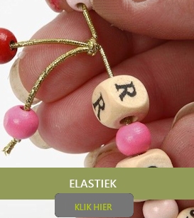 Elastiek elastisch koord voor sieraden maken. Creaknutselen.nl