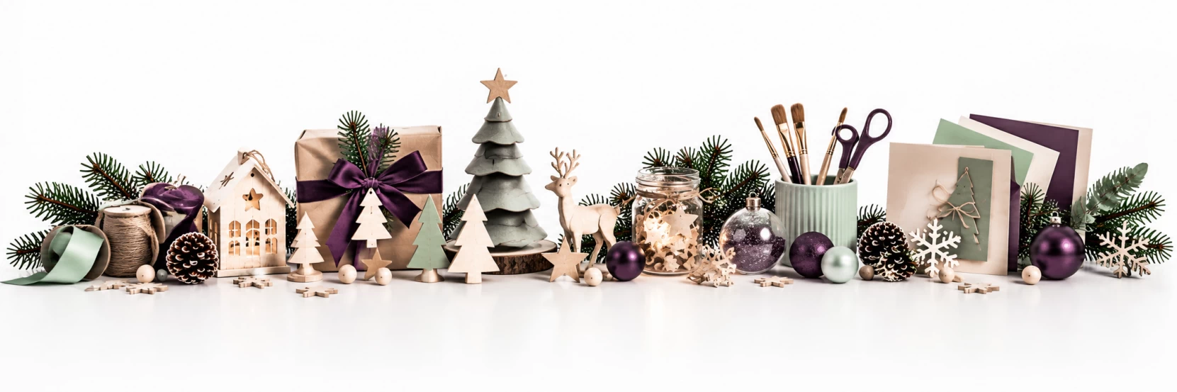 Ontdek kerstknutselmaterialen, DIY-pakketten, kerstdecoraties, kerstkaarten en originele kerstcadeaus.
