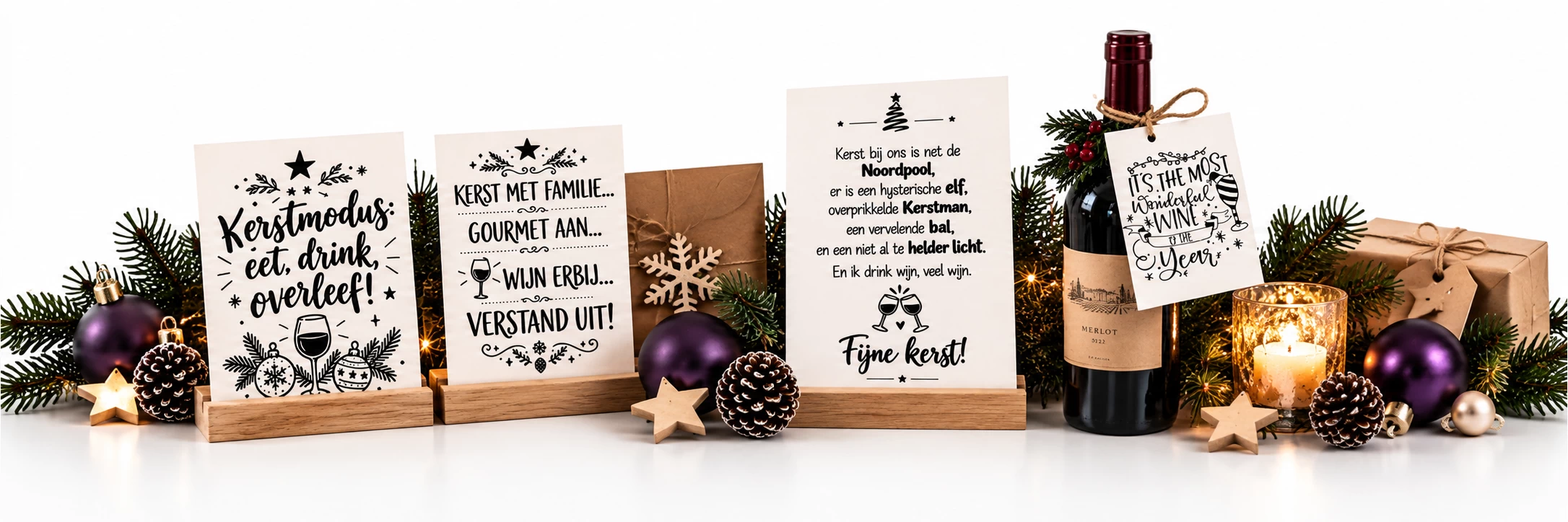 Ontdek onze kerstkaarten en kies jouw favoriete kerstgroet.