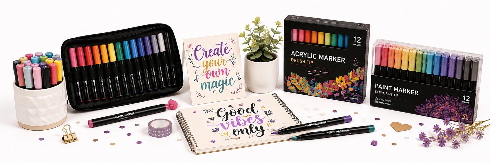Koop creatieve markers bij creaknutselen.nl