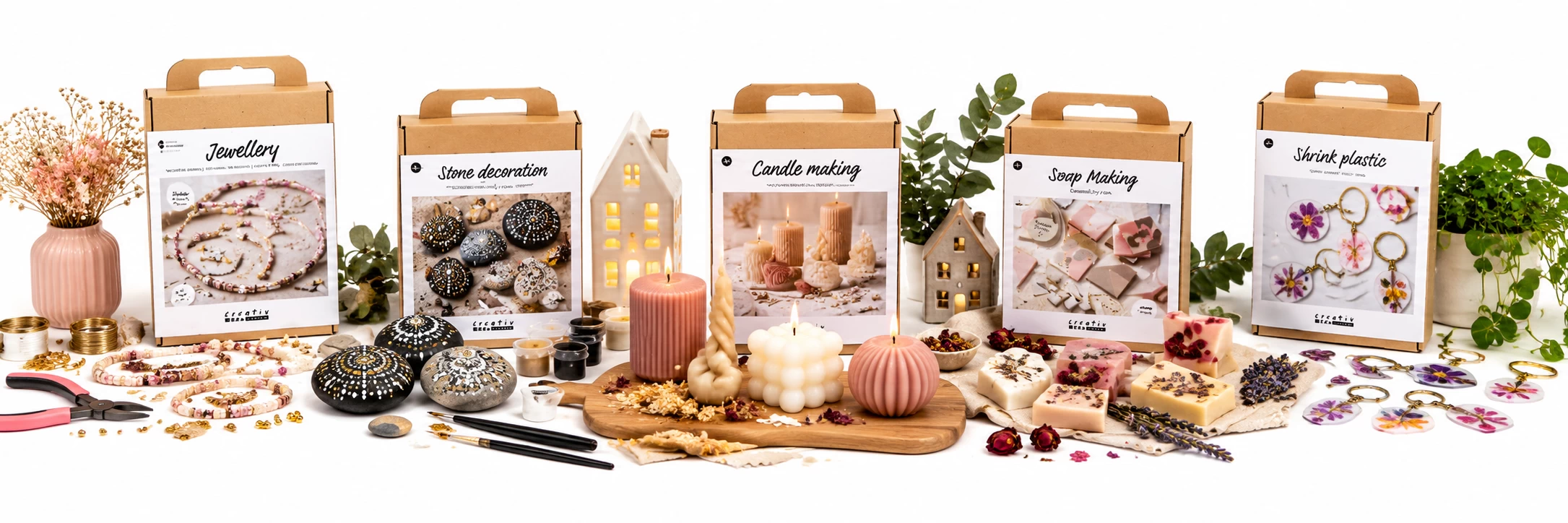 Koop kant en klare knutselpakketten bij creaknutselen voor iedereen complete sets om creatief mee aan de slag te gaan!