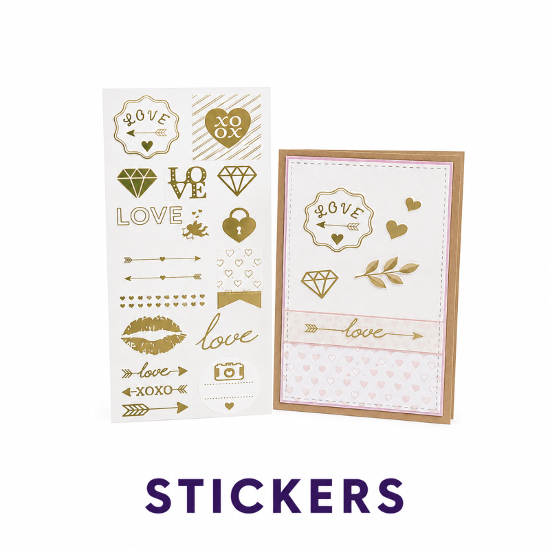 Kaartstickers