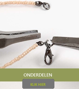 Onderdelen zoals knipjes, slotjes, ringetjes, klemmetjes, sluitingen voor sieraden maken. Creaknutselen.nl