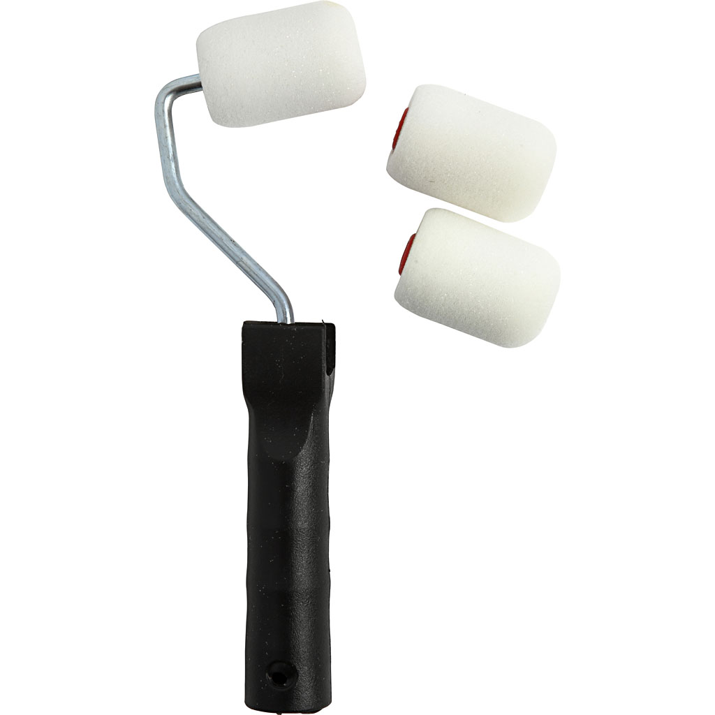 Lakroller 5 cm met verfbeugel kopen