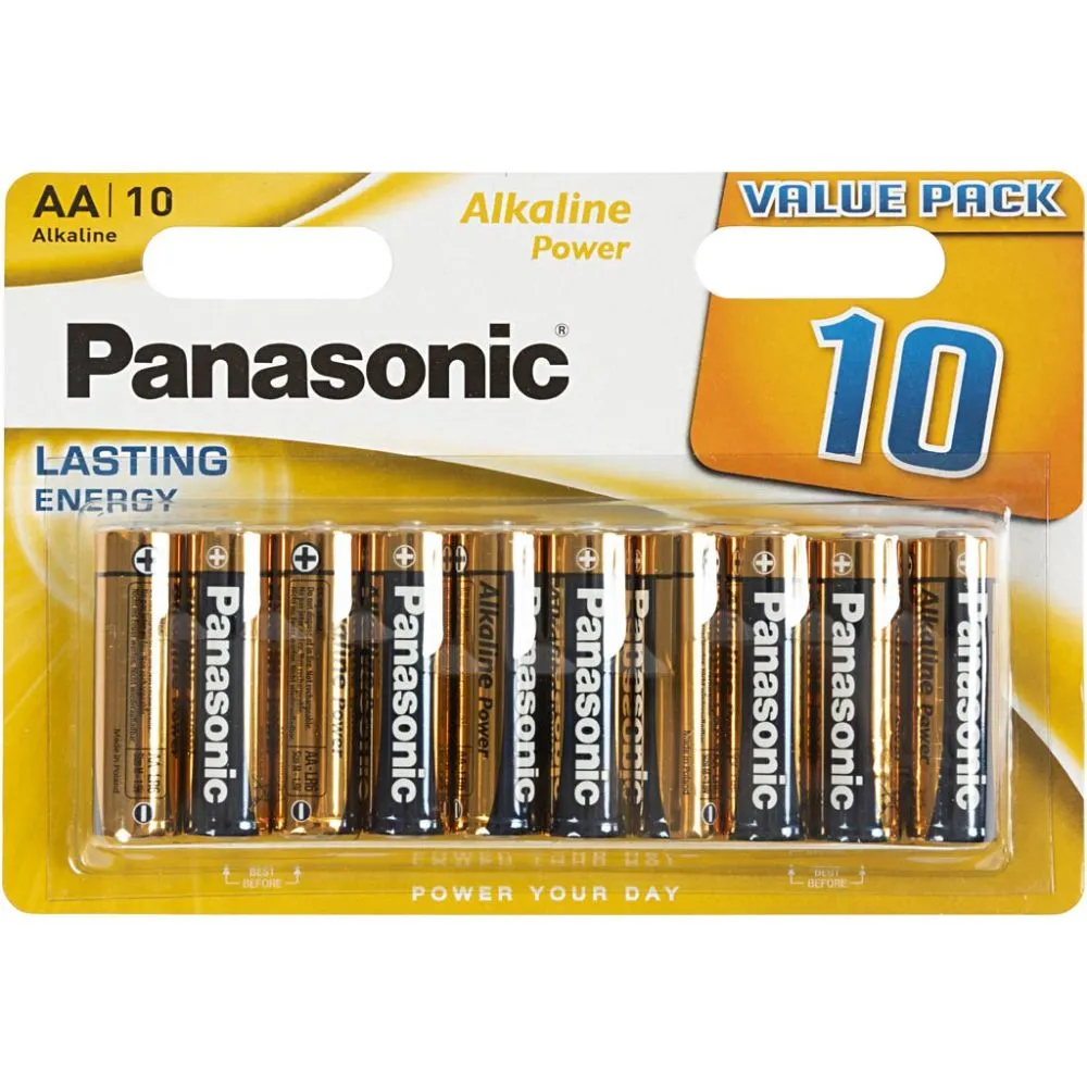 Penlight batterijen Panasonic AA - 10 stuks