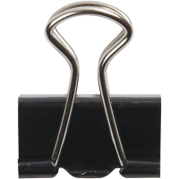 Zwarte Foldback Clips Metaal 19mm - 40 stuks