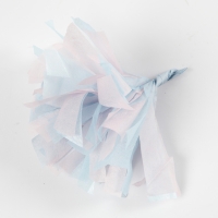 Zijdevloei inpakpapier licht blauw 50x70cm 17gr 25 vellen