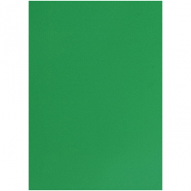 Glanzend glad knutsel papier groen 80gr 32x48cm - 25 vellen