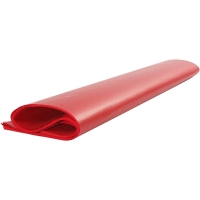 Zijdevloei inpakpapier rood 50x70cm 17gr 25 vellen