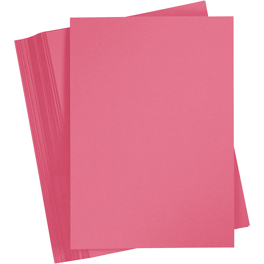 Hobby karton oud roze 180gr A4 - 100 vellen