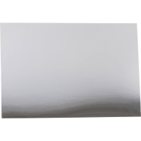Metallic Foliekarton A2 zilver 42x59cm 10 vellen