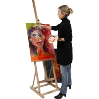 Opvouwbare Schildersezel H:247cm
