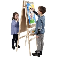 Houten Dubbelzijdige schilders ezel  134x58 cm