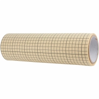 Dubbelzijdig transparant klevend folie 32cm rol 5 meter