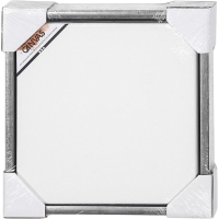 Gespannen canvas met metalen lijst 30x30cm D:3cm