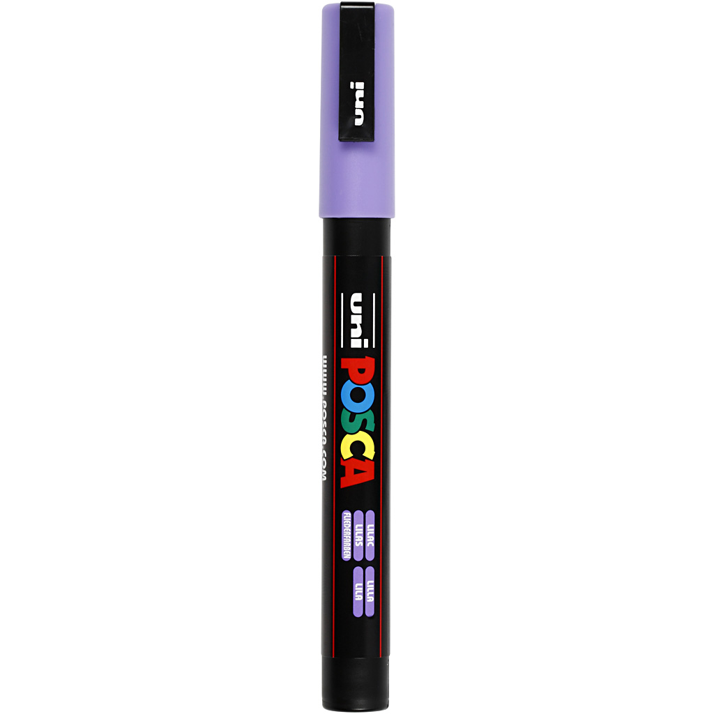 Uni Posca Marker lila 0,9-1,3mm PC-3M per stuk