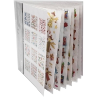 kerststickers 584 stuks op 12 vellen