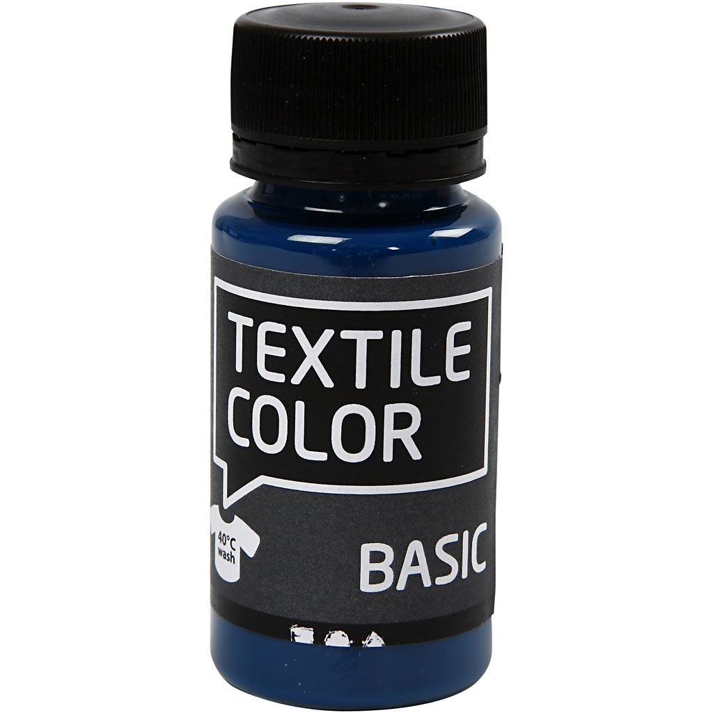 Textiel verf basic turquoise blauw 50ml