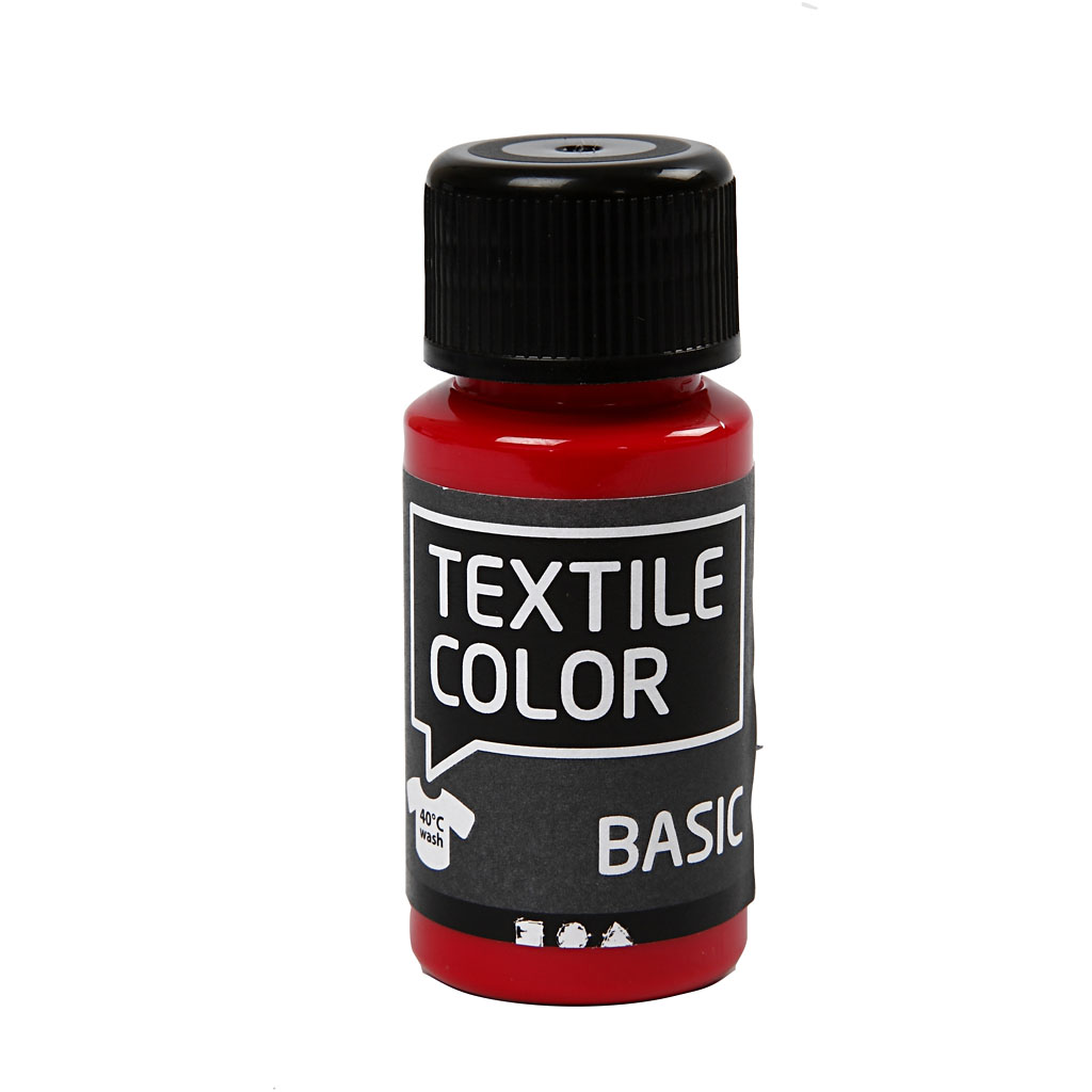 Textiel verf primair rood 50ml