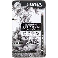 Lyra Art Design set tekenpotloden 6B tot 4H 12 stuks