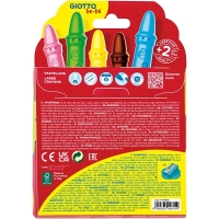 Waskrijt 10 Stuks 11 mm Diverse Kleuren