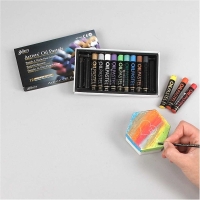 Gallery Oliepastel Metallic Kleuren 12 Stuks 11 mm