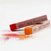 Gallery Soft Pastel krijt kleuren mix 10mmx6,5cm 12 stuks