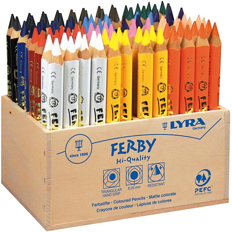 Super Ferby 1 Kleuren potloden 96 stuks