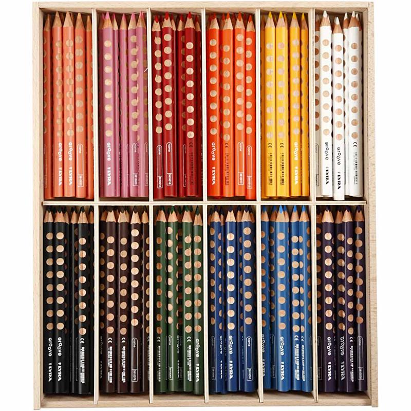 Lyra kleur potloden assorti 144 stuks