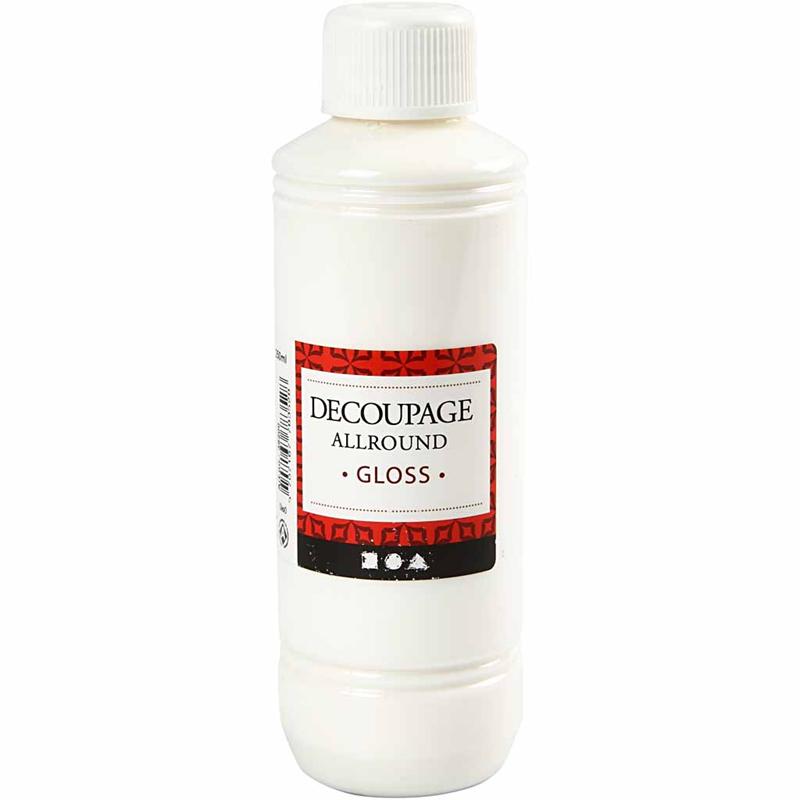 Decoupage lijm servettentechniek lak glans - 250ml