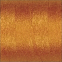 Naaigaren oranje goud polyester 1000m