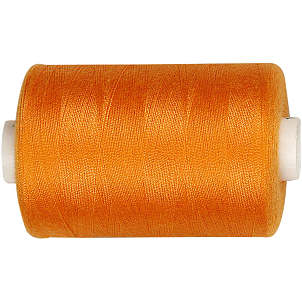 Naaigaren oranje polyester 1000m