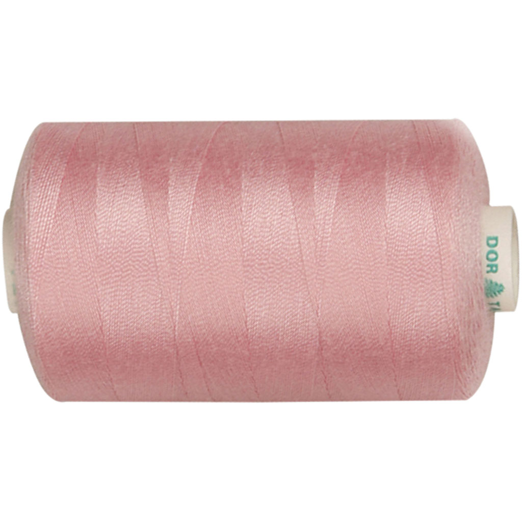 Naaigaren roze polyester 1000m