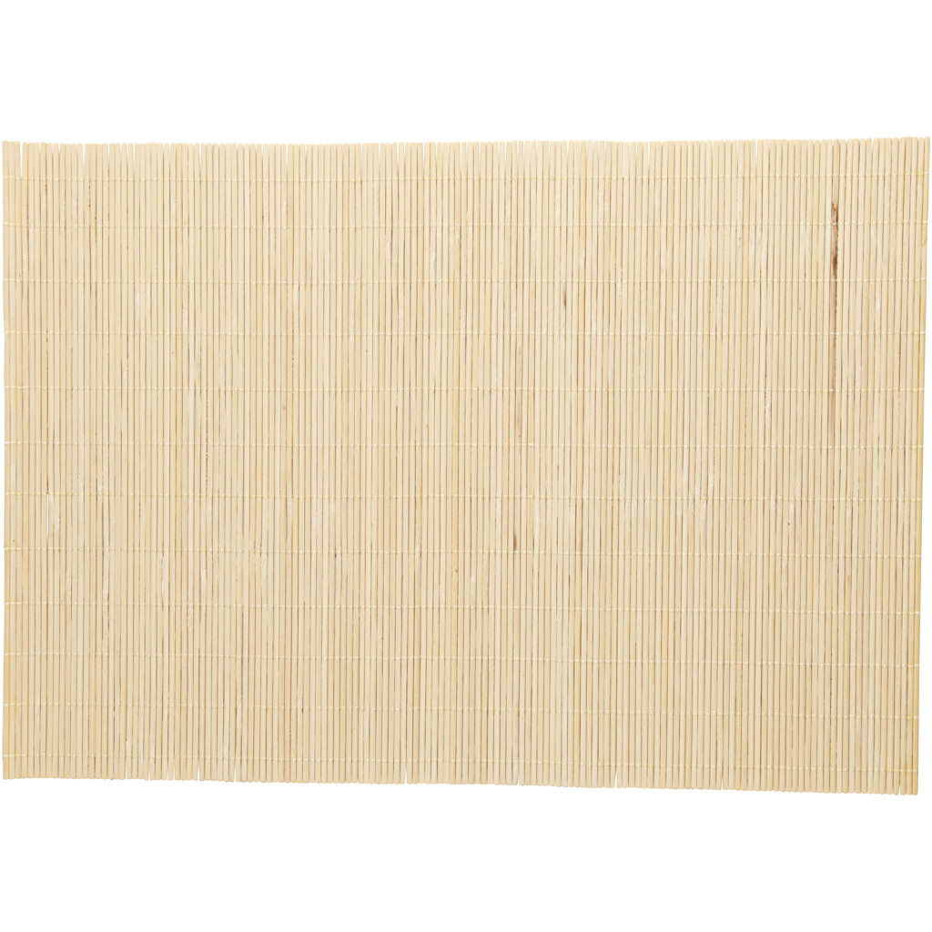 Bamboe matten ondergrond voor nat vilten 45x30cm- 4 stuks
