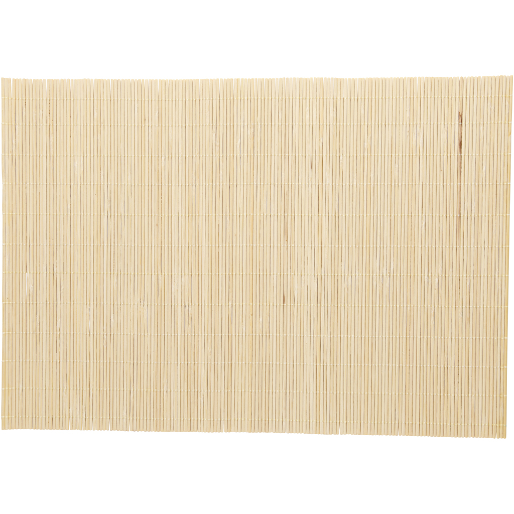 Bamboe matten ondergrond voor nat vilten 45x30cm- 4 stuks