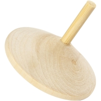 Blank houten klassieke Tol 5cm