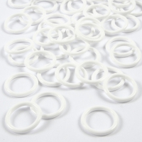 Plastic ring wit 19mm 50 stuks