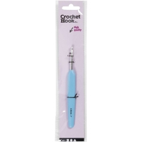 Ergonomische haaknaald blauw 4,5mm - L: 13,3cm