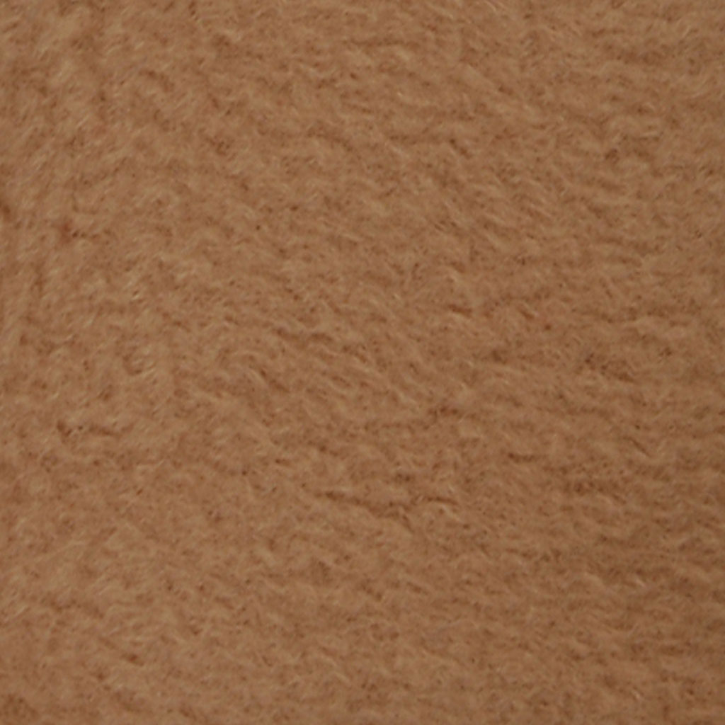 Fleece stof beige bruin 125x150cm
