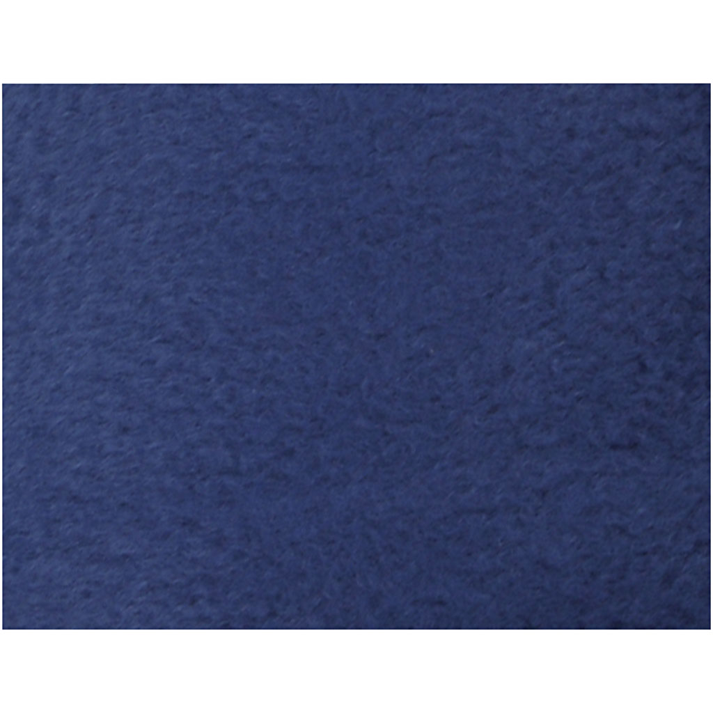 Fleece stof donkerblauw 125x150cm