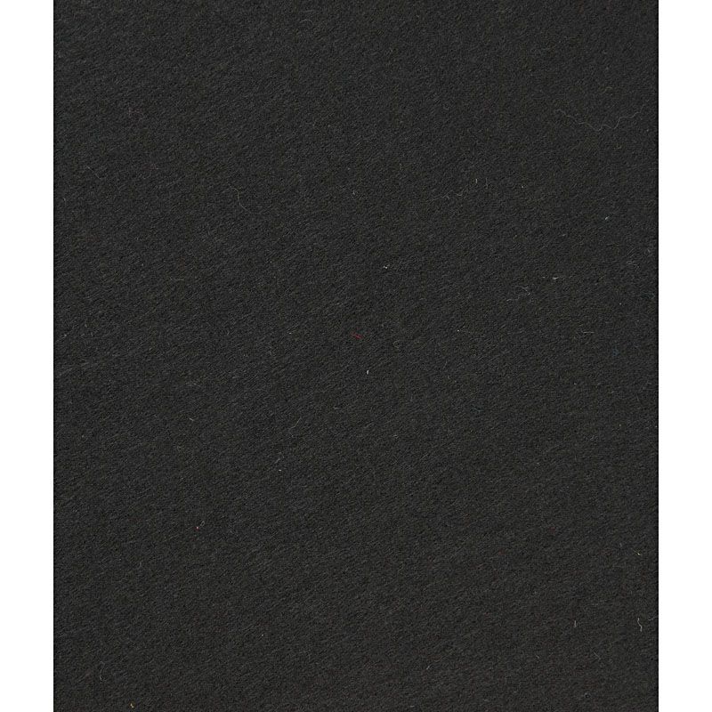 Hobby knutsel vilt 42x60cm dikte 3mm zwart - 1 vel
