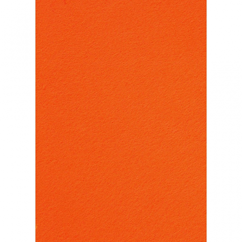 Hobby knutsel vilt oranje dikte 1,5-2mm - 10 vellen A4