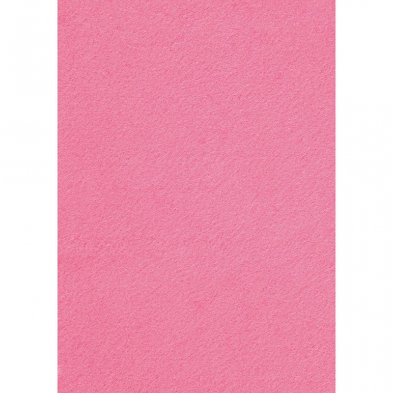 Hobby knutsel vilt roze dikte 1,5-2mm - 10 vellen A4