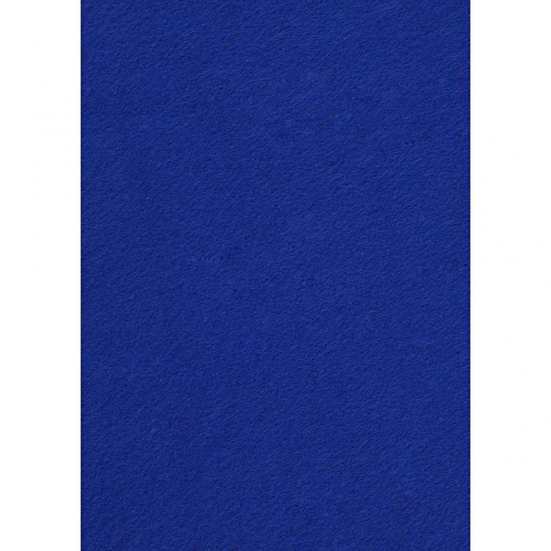 Hobby knutsel vilt blauw dikte 1,5-2mm - 10 vellen A4